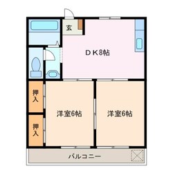 東松阪駅 徒歩43分 1階の物件間取画像